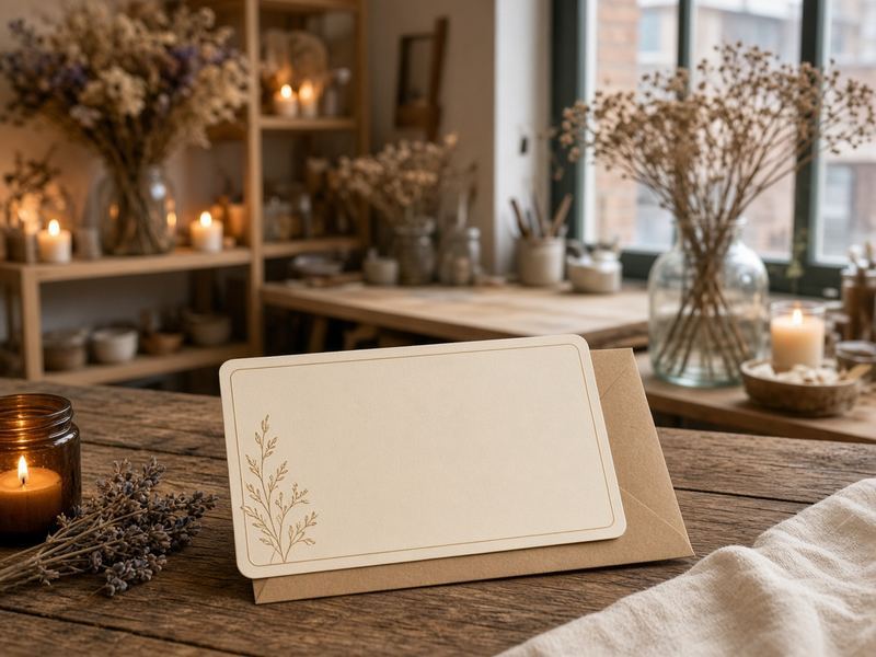 Gift voucher at Azureyard House